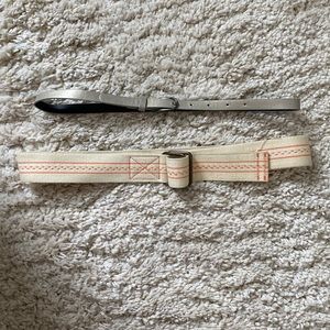 2 Small women’s Belts